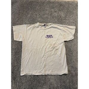 VTG Washington Huskies TShirt Mens White 1991 Football National Champions *